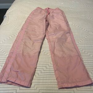 Girls Pink Athletic Pants - Size 8